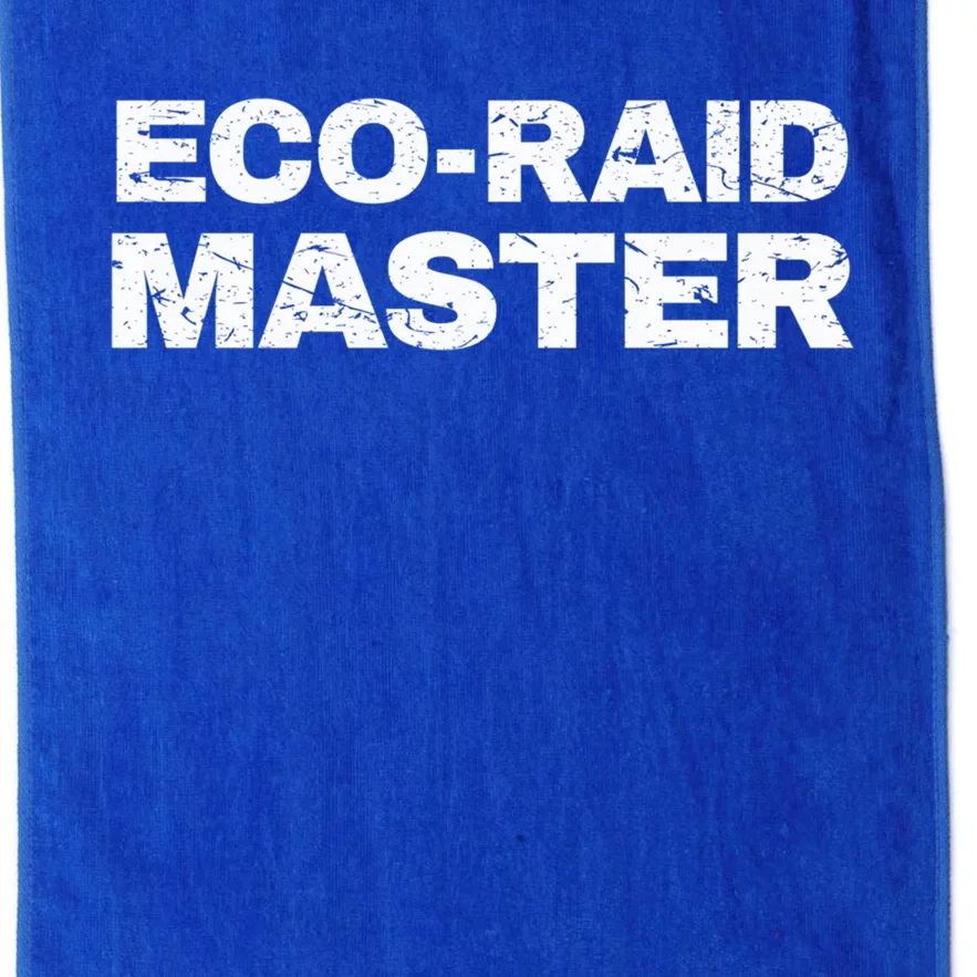 Vintage Eco Raid Master Gamer Video Gaming Meaningful Gift Platinum Collection Golf Towel