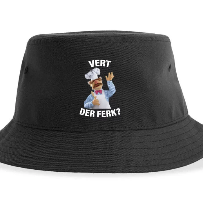 Vert Der Ferk Swedish Chef Sustainable Bucket Hat