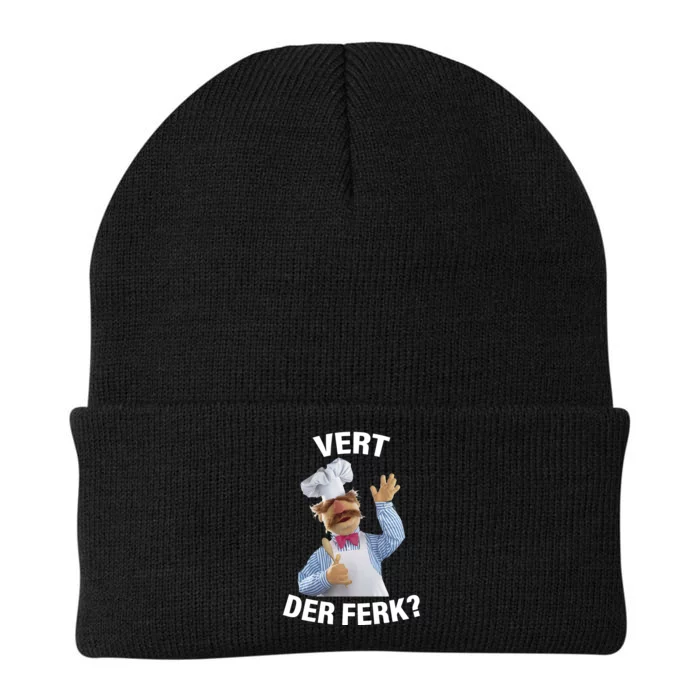 Vert Der Ferk Swedish Chef Knit Cap Winter Beanie