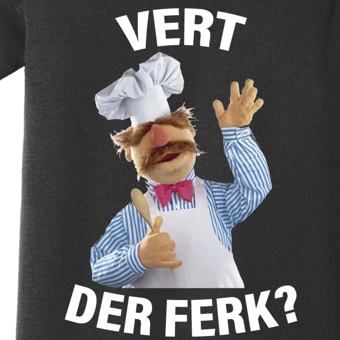 Vert Der Ferk Swedish Chef Baby Bodysuit