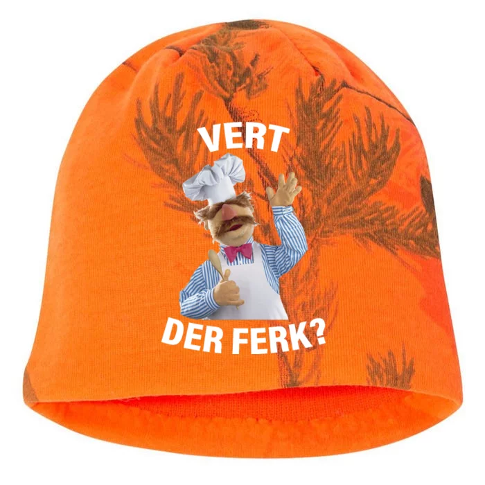 Vert Der Ferk Swedish Chef Kati - Camo Knit Beanie