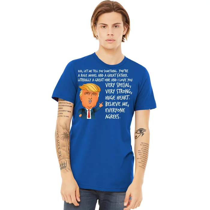 Very Special Dad Donald Trump Fathers Day Premium T-Shirt