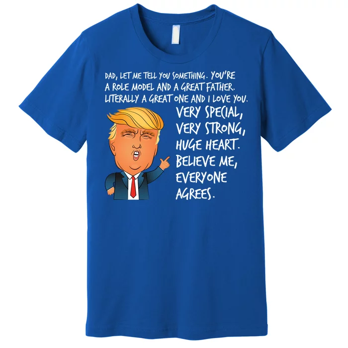 Very Special Dad Donald Trump Fathers Day Premium T-Shirt