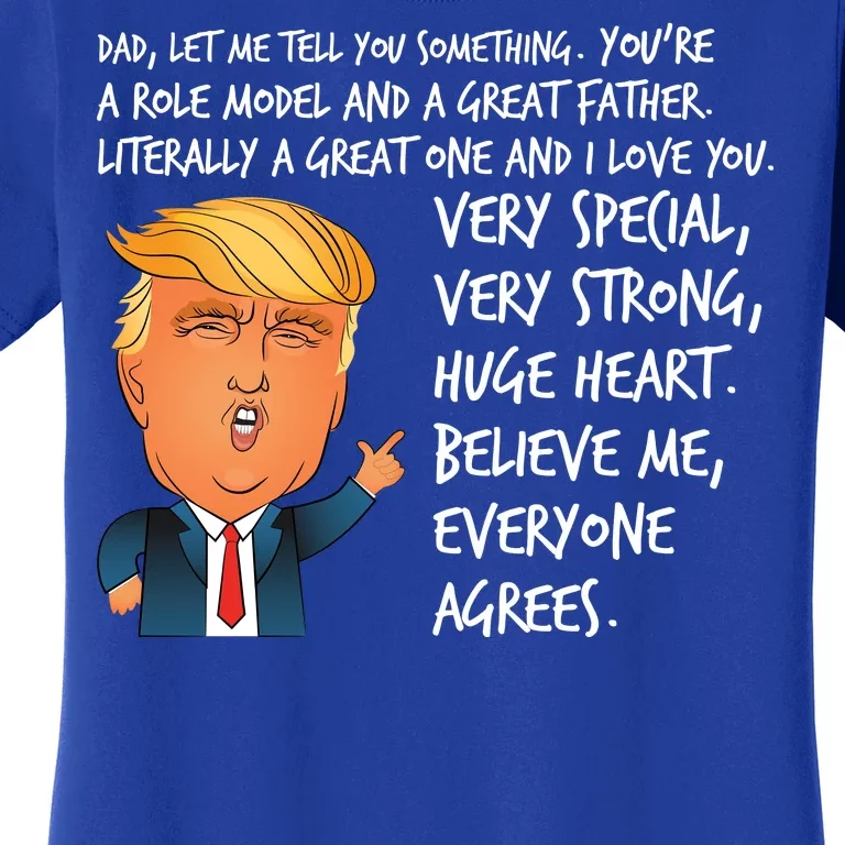 Very Special Dad Donald Trump Fathers Day Women's T-Shirt