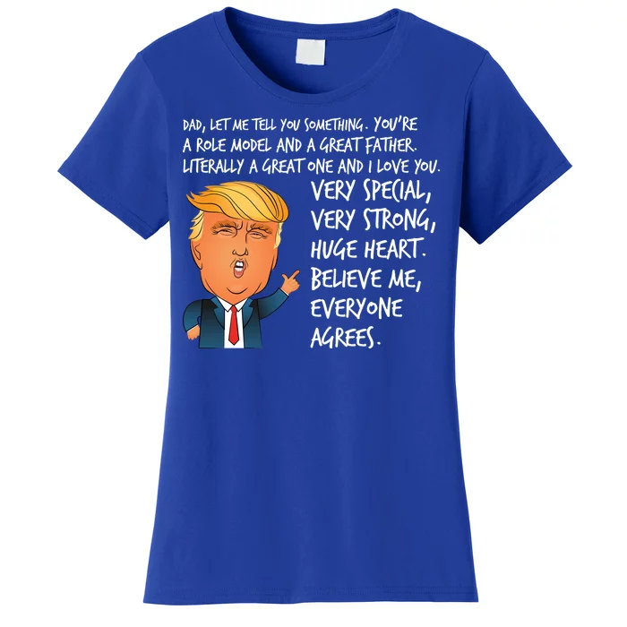 Very Special Dad Donald Trump Fathers Day Women's T-Shirt