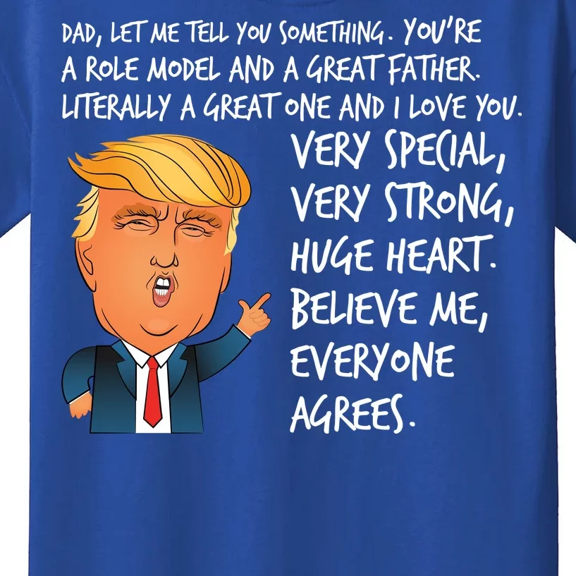 Very Special Dad Donald Trump Fathers Day Kids T-Shirt