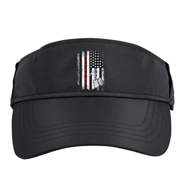 Veteran American Flag Adult Drive Performance Visor