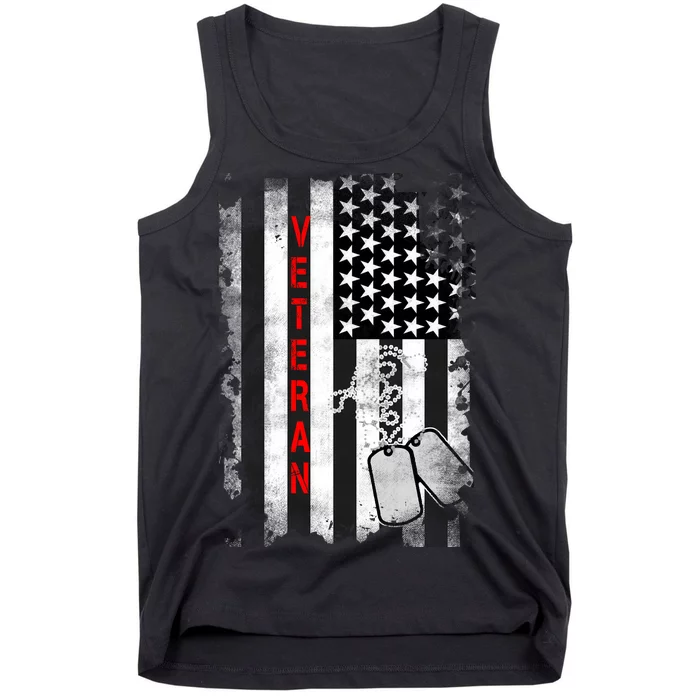 Veteran American Flag Tank Top