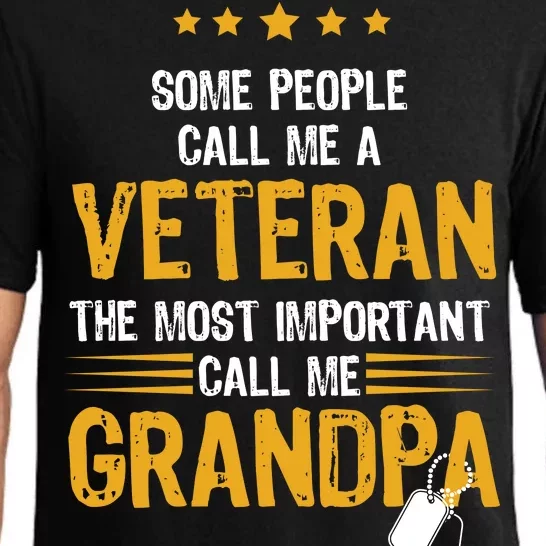 Veteran Grandpa Pajama Set