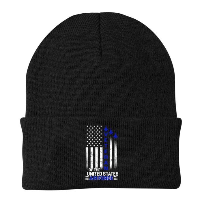 Veteran Of The United States Air Force Knit Cap Winter Beanie