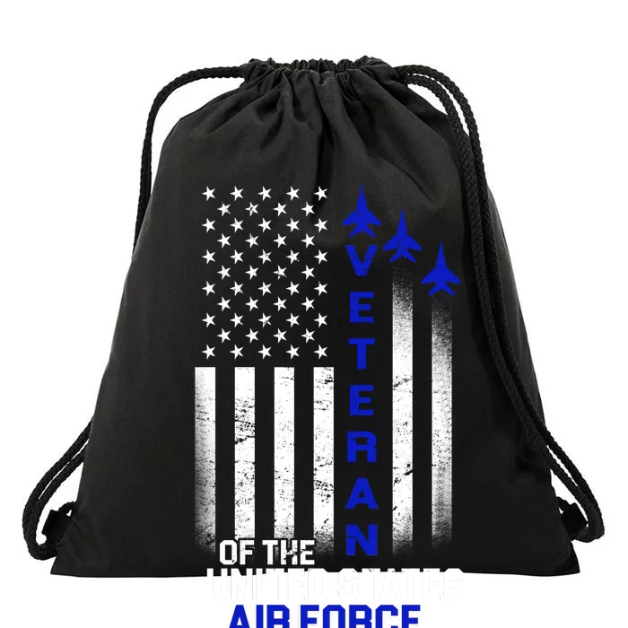 Veteran Of The United States Air Force Drawstring Bag