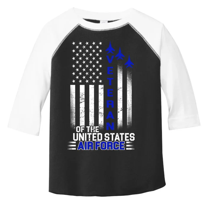 Veteran Of The United States Air Force Toddler Fine Jersey T-Shirt