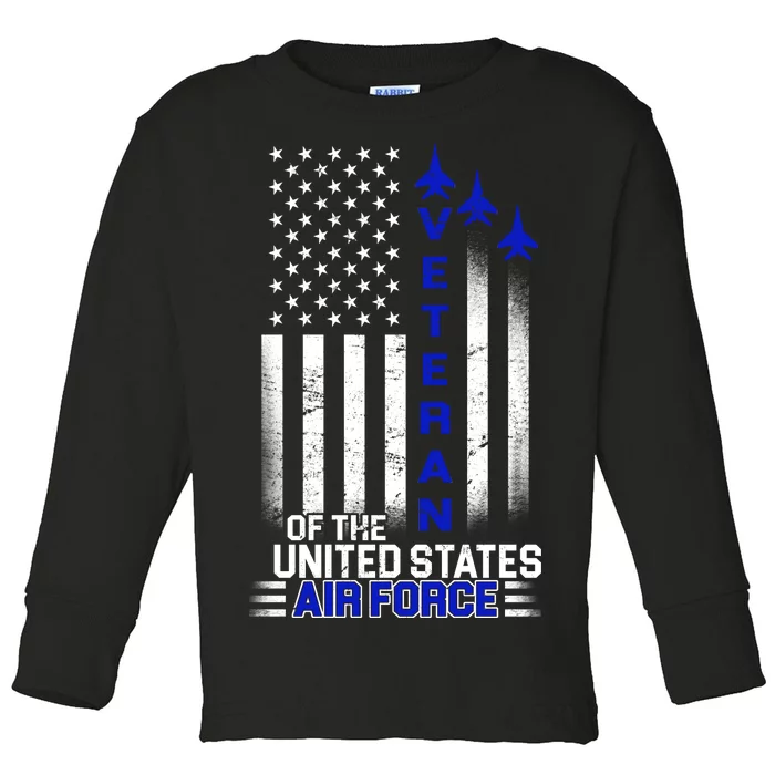 Veteran Of The United States Air Force Toddler Long Sleeve Shirt