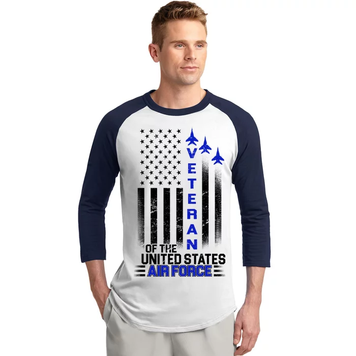 Veteran Of The United States Air Force Baseball Sleeve Shirt