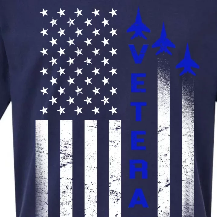 Veteran Of The United States Air Force Sueded Cloud Jersey T-Shirt