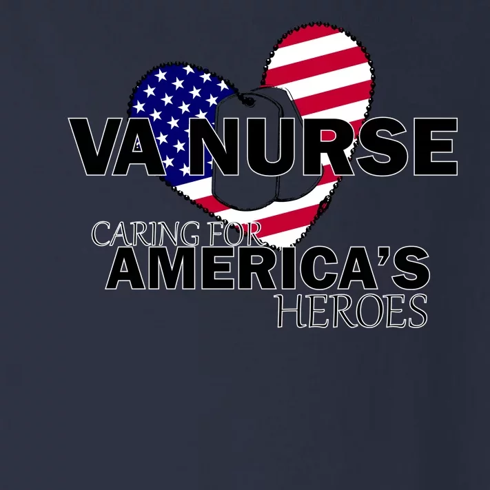 Veteran VA Nurse Caring For America's Heroes Toddler Long Sleeve Shirt