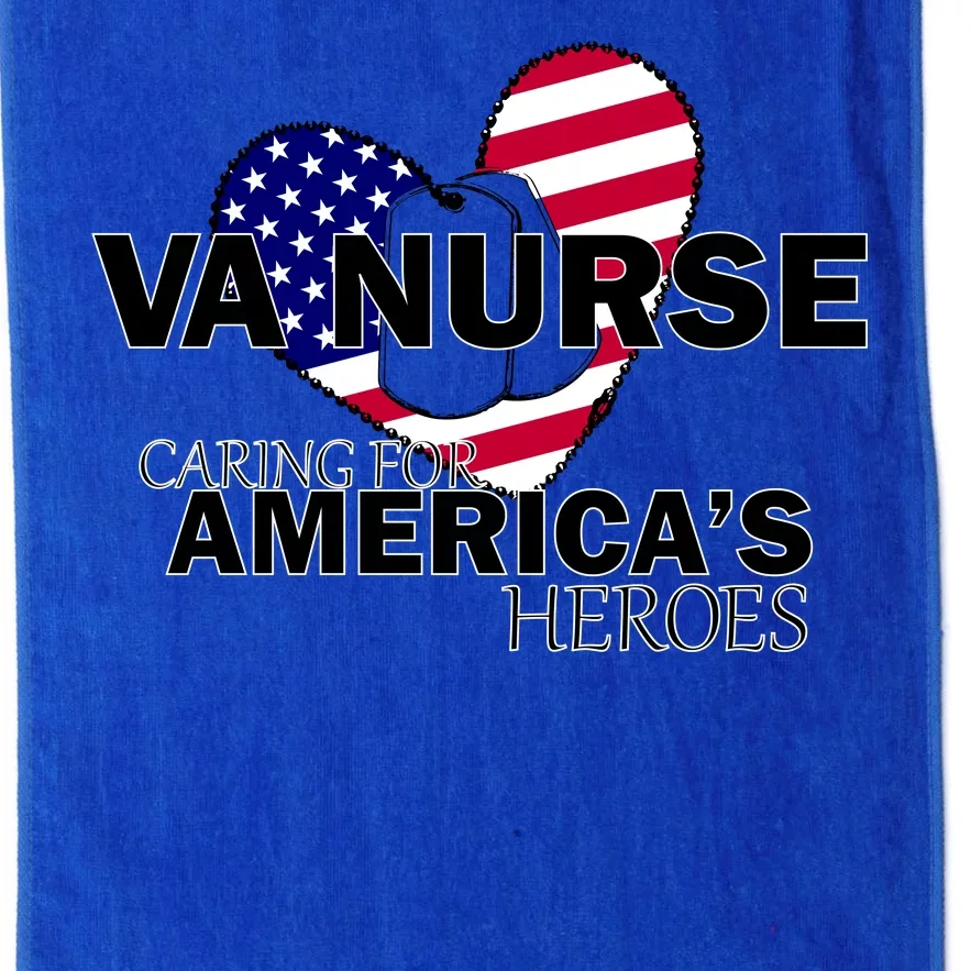 Veteran VA Nurse Caring For America's Heroes Platinum Collection Golf Towel