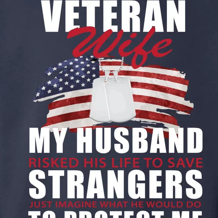 Veteran Wife Toddler Hoodie