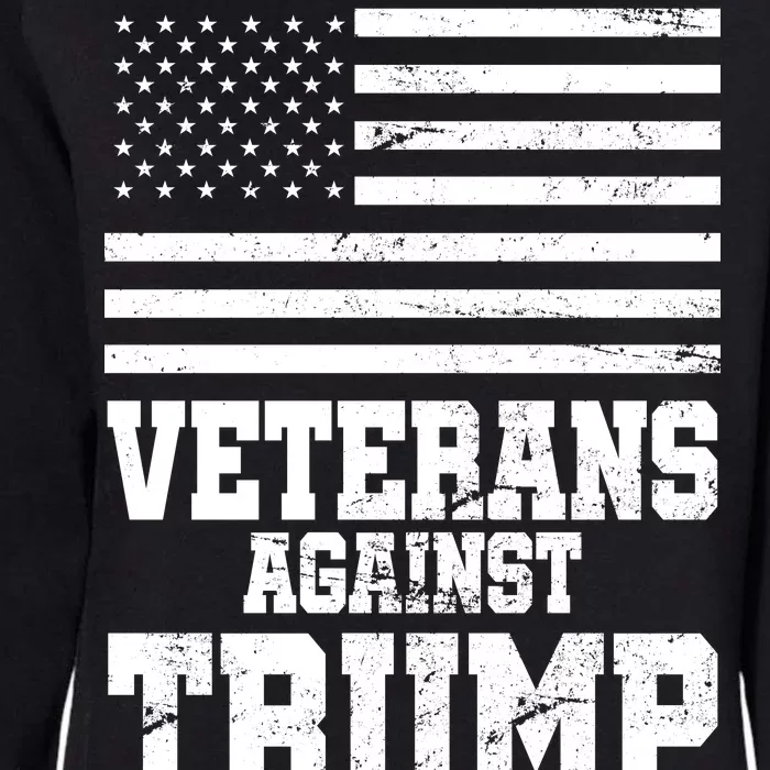 Veterans Against Trump Womens California Wash Sweatshirt