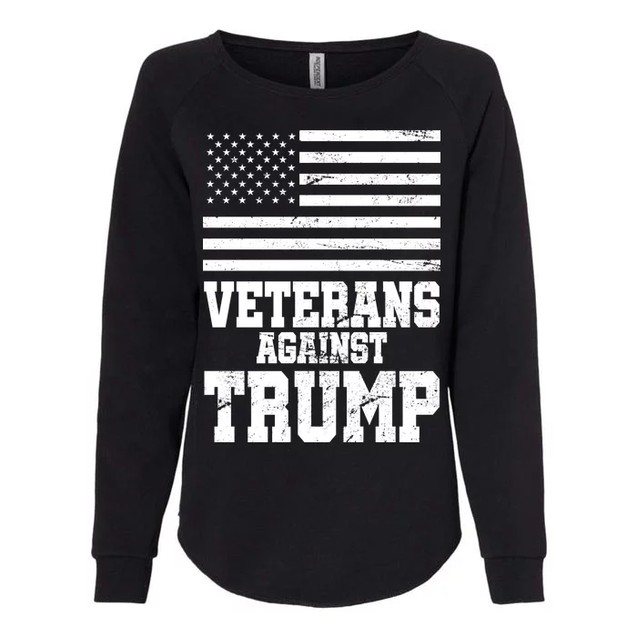 Veterans Against Trump Womens California Wash Sweatshirt