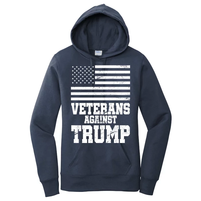 Veterans Against Trump Women's Pullover Hoodie