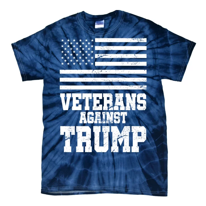 Veterans Against Trump Tie-Dye T-Shirt