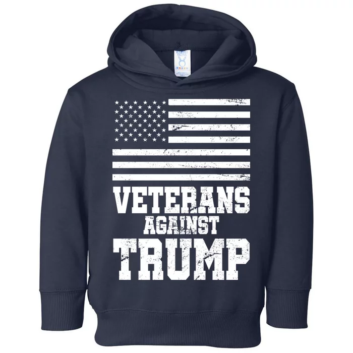 Veterans Against Trump Toddler Hoodie