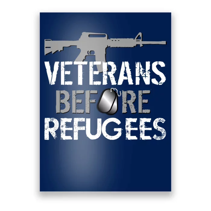 Veterans Before Refugees Poster