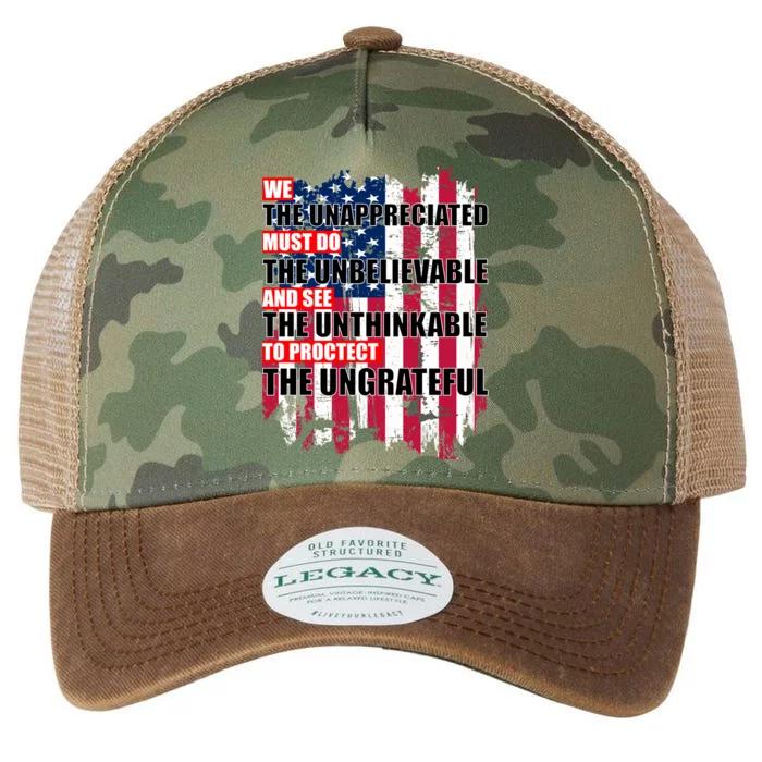 Veterans Must Do The Unthinkable Legacy Tie Dye Trucker Hat