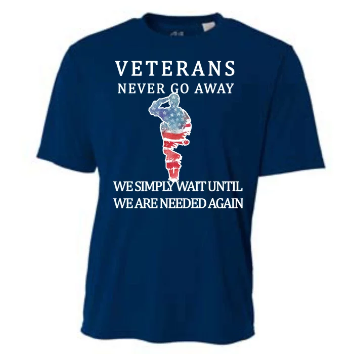 Veterans Never Go Away Cooling Performance Crew T-Shirt