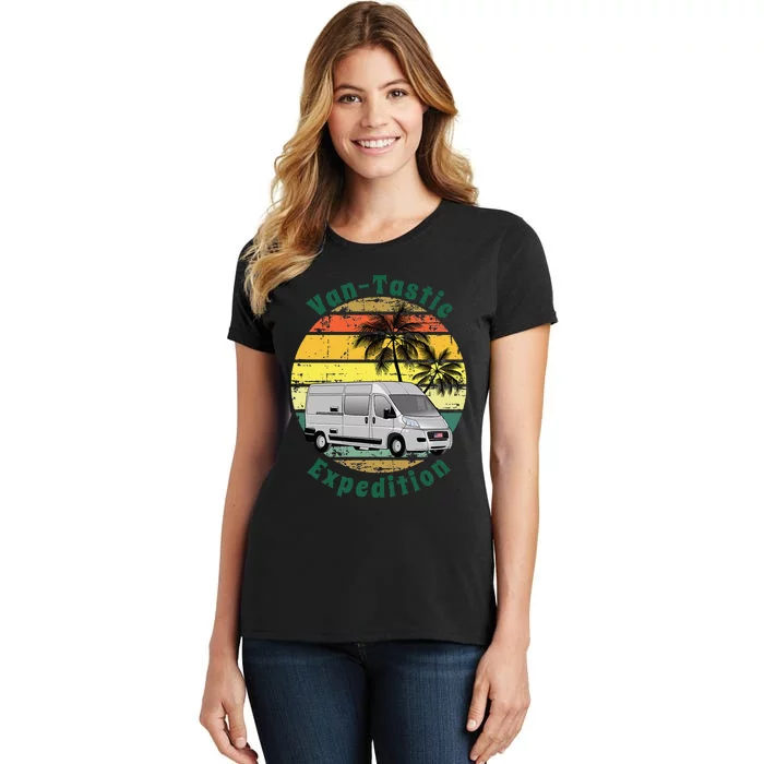 VanTastic Expedition Vanlife Van Camper Lover Women's T-Shirt