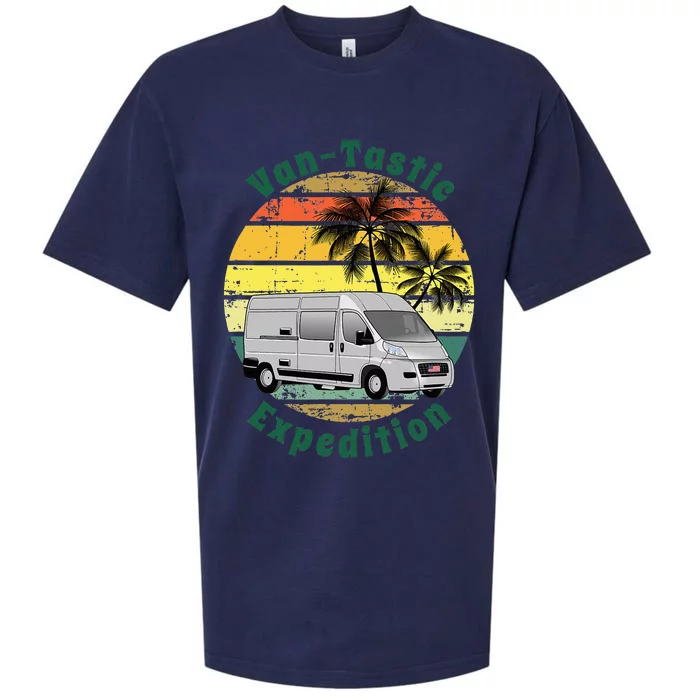 VanTastic Expedition Vanlife Van Camper Lover Sueded Cloud Jersey T-Shirt