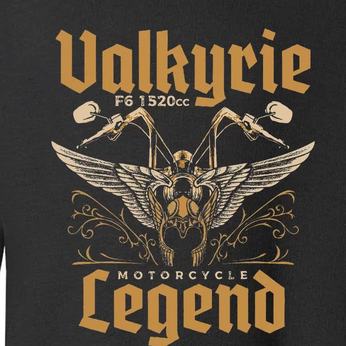 Valkyrie F6 1520cc Motorcycle Legend Biker Toddler Sweatshirt