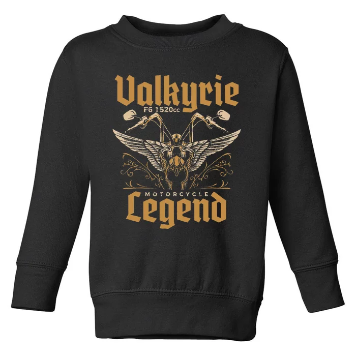 Valkyrie F6 1520cc Motorcycle Legend Biker Toddler Sweatshirt