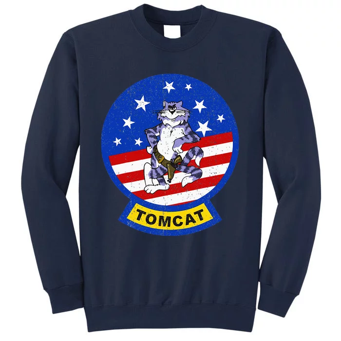 Vintage F 14 Tomcat Tall Sweatshirt