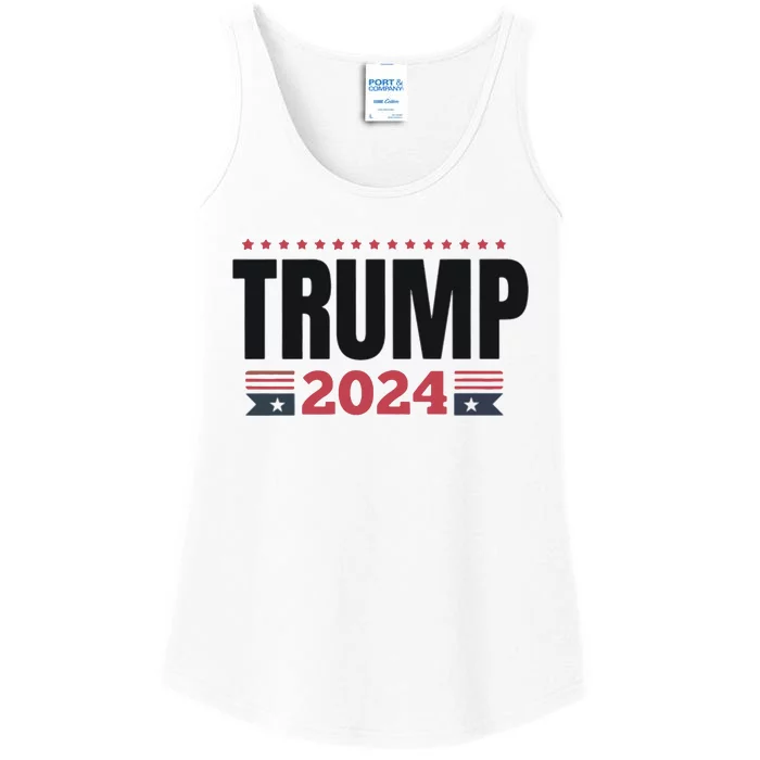 Vote Felon 2024 Trump 2024 Ladies Essential Tank