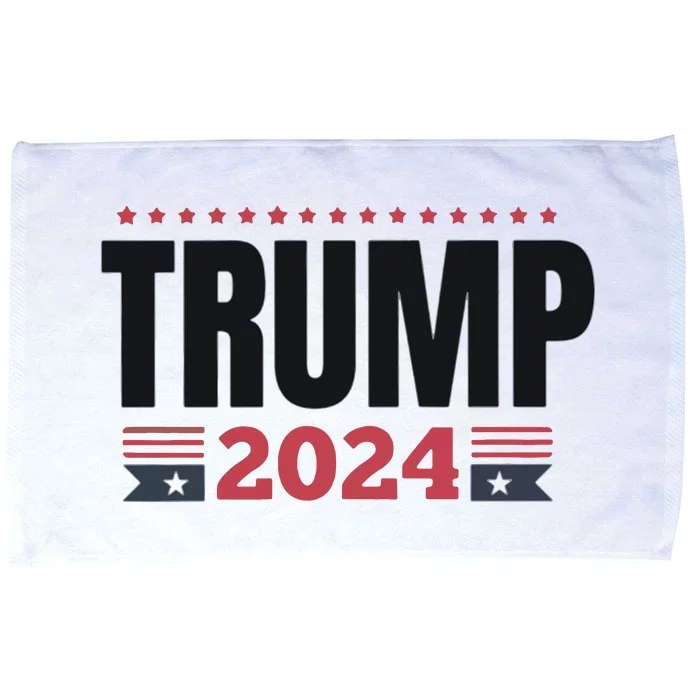 Vote Felon 2024 Trump 2024 Microfiber Hand Towel