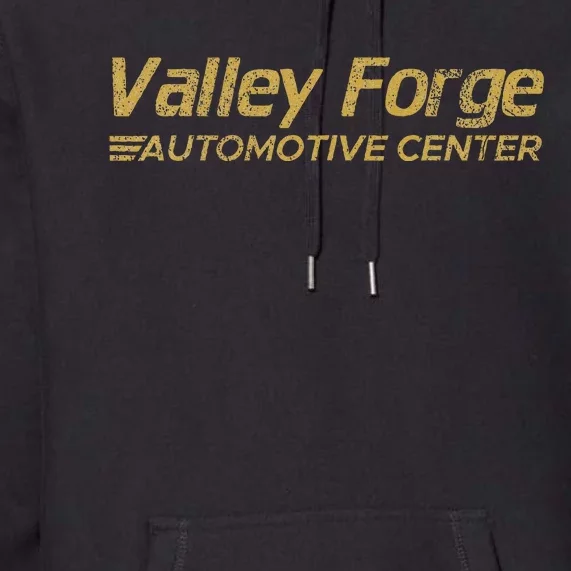 Valley Forge Automotive Distressed Look Premium Hoodie