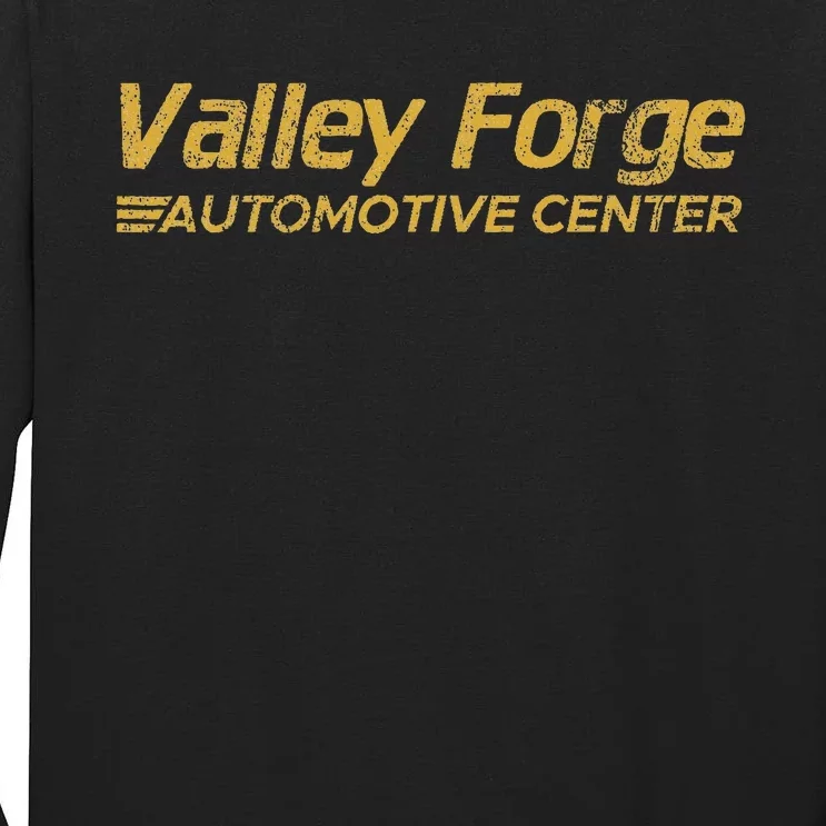 Valley Forge Automotive Distressed Look Tall Long Sleeve T-Shirt