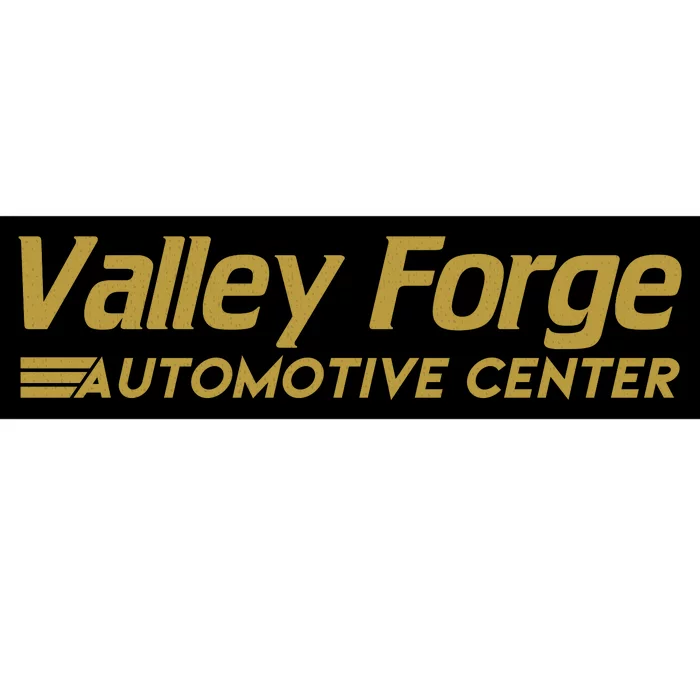 Valley Forge Automotive Center Funny Car Mechanics Gift Bumper Sticker