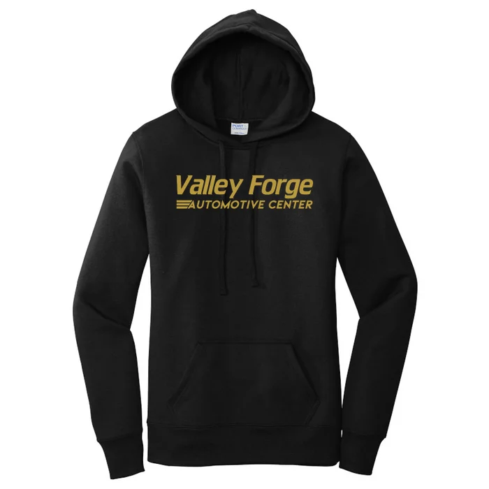 Valley Forge Automotive Center Funny Car Mechanics Gift Women's Pullover Hoodie