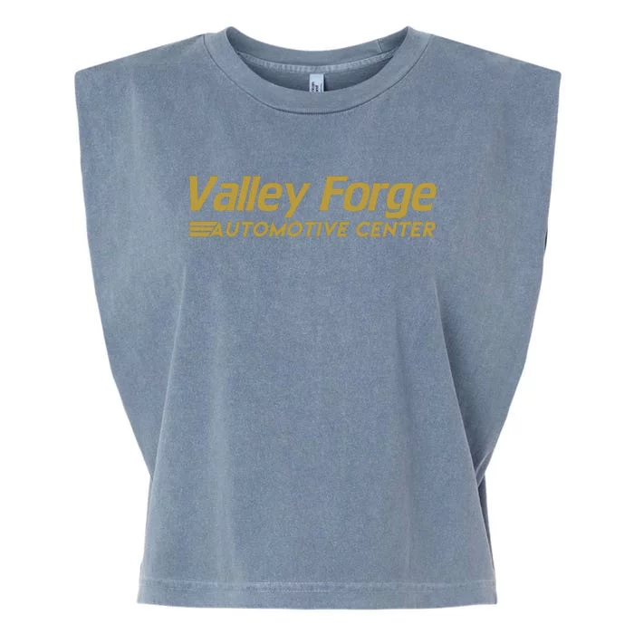 Valley Forge Automotive Center Funny Car Mechanics Gift Garment-Dyed Women's Muscle Tee