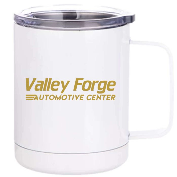 Valley Forge Automotive Center Funny Car Mechanics Gift Front & Back 12oz Stainless Steel Tumbler Cup