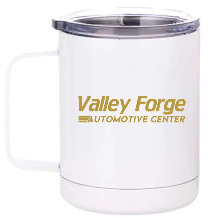 Valley Forge Automotive Center Funny Car Mechanics Gift Front & Back 12oz Stainless Steel Tumbler Cup