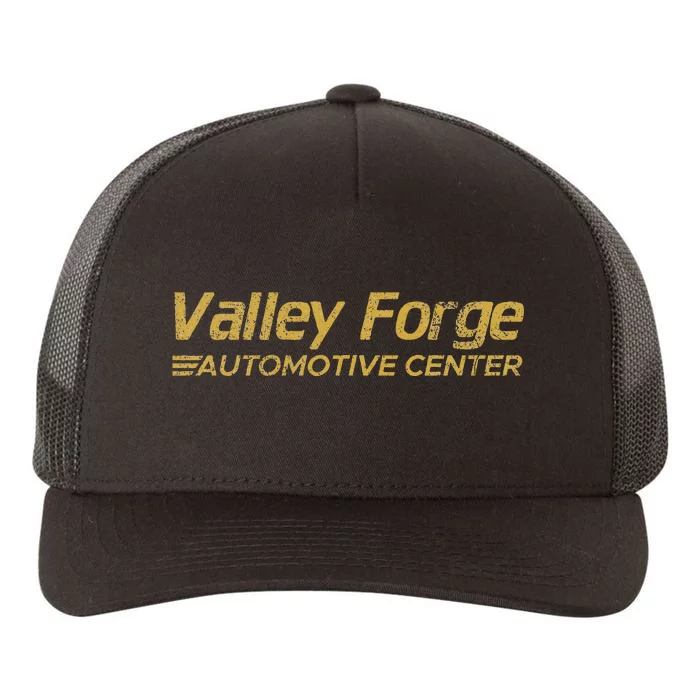 Valley Forge Automotive Distressed Look Yupoong Adult 5-Panel Trucker Hat