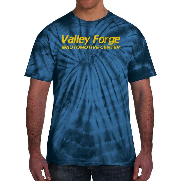 Valley Forge Automotive Distressed Look Tie-Dye T-Shirt