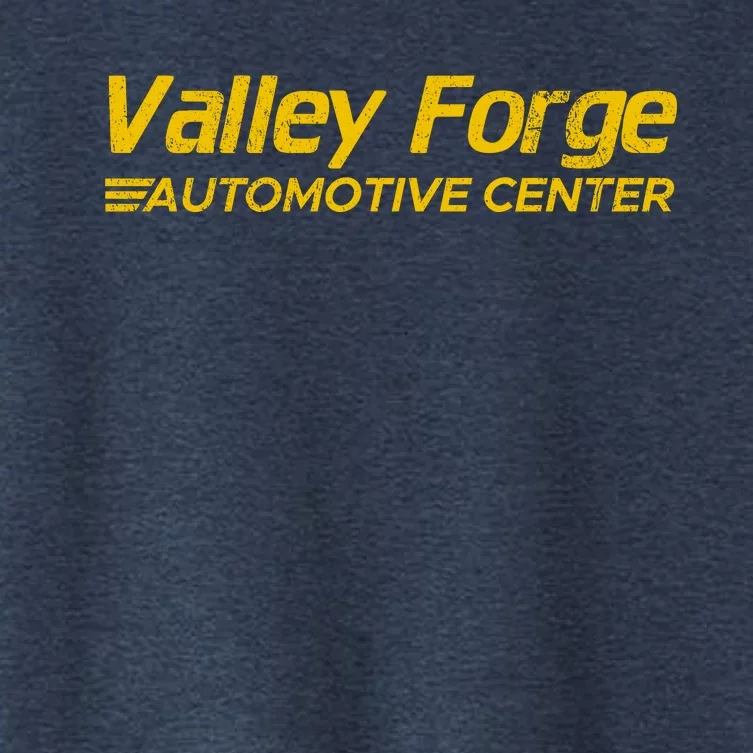 Valley Forge Automotive Distressed Look Women's Crop Top Tee