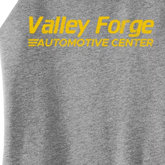 Valley Forge Automotive Distressed Look Women’s Perfect Tri Rocker Tank