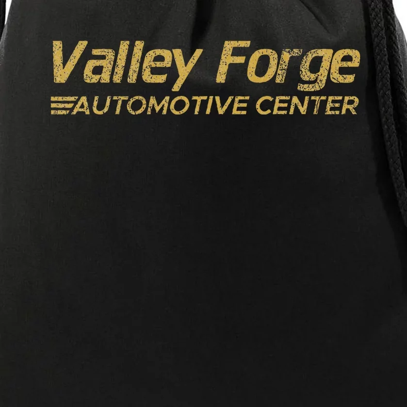 Valley Forge Automotive Distressed Look Drawstring Bag