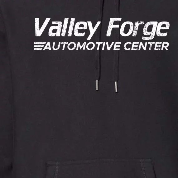 Valley Forge Automotive Distressed Look Premium Hoodie